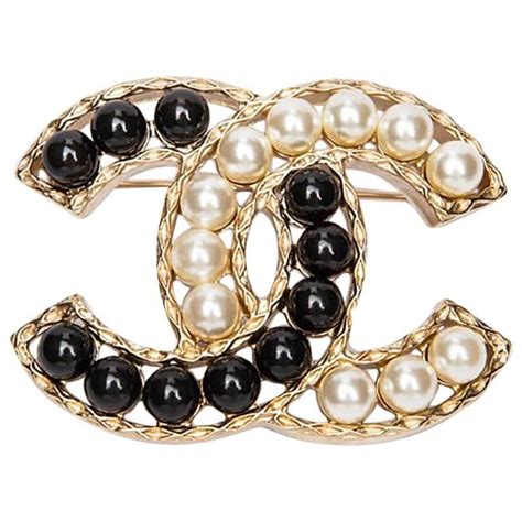 brooch chanel pearl|vintage coco chanel brooch.